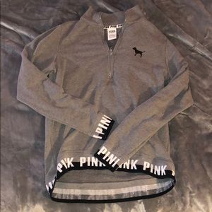 Grey PINK pull-over